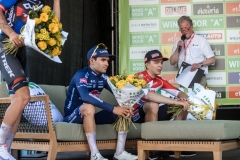 podium:1st place Florian Vermeersch (BEL/Lotto Soudal)2nd place: Gianni Vermeersch (BEL/Alpecin-Fenix)3th place:s Thibau Nys (BEL/Baloise Trek Lions)Exterioo Cycling CupAntwerp Port Epic 2022 (BEL)One day race from Antwerp to Antwerp 181km ©rhodevanelsen