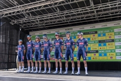 team Alpecin Fenix at the pre race team presentation

Exterioo Cycling Cup
Antwerp Port Epic 2022 (BEL)
One day race from Antwerp to Antwerp 181km 

©rhodevanelsen