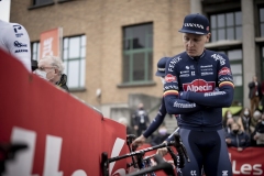 Defending champion Tim Merlier (BEL/Alpecin-Fenix) at the race start in Quaregnon

54th Le Samyn 2022 (BEL)
One day race from Quaregnon to Dour (209km)

©kramon