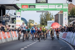European Champion Fabio Jakobsen (NED/Quick Step Alpha Vinyl) wins the 'Kampioenschap van Vlaanderen" 2022 podium:1. Fabio Jakobsen (NED/Quick Step Alpha Vinyl)2. Caleb Ewan (AUS/Lotto Soudal)3. Dylan Groenewegen (NED/Bike Exchange)Exterioo Cycling CupKampioenschap van Vlaanderen 2022 (BEL)One day race from Koolskamp to Koolskamp 195km ©rhodevanelsen
