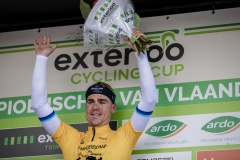 European Champion Fabio Jakobsen (NED/Quick Step Alpha Vinyl) wins the 'Kampioenschap van Vlaanderen" 2022 

Exterioo Cycling Cup
Kampioenschap van Vlaanderen 2022 (BEL)
One day race from Koolskamp to Koolskamp 195km 

©rhodevanelsen
